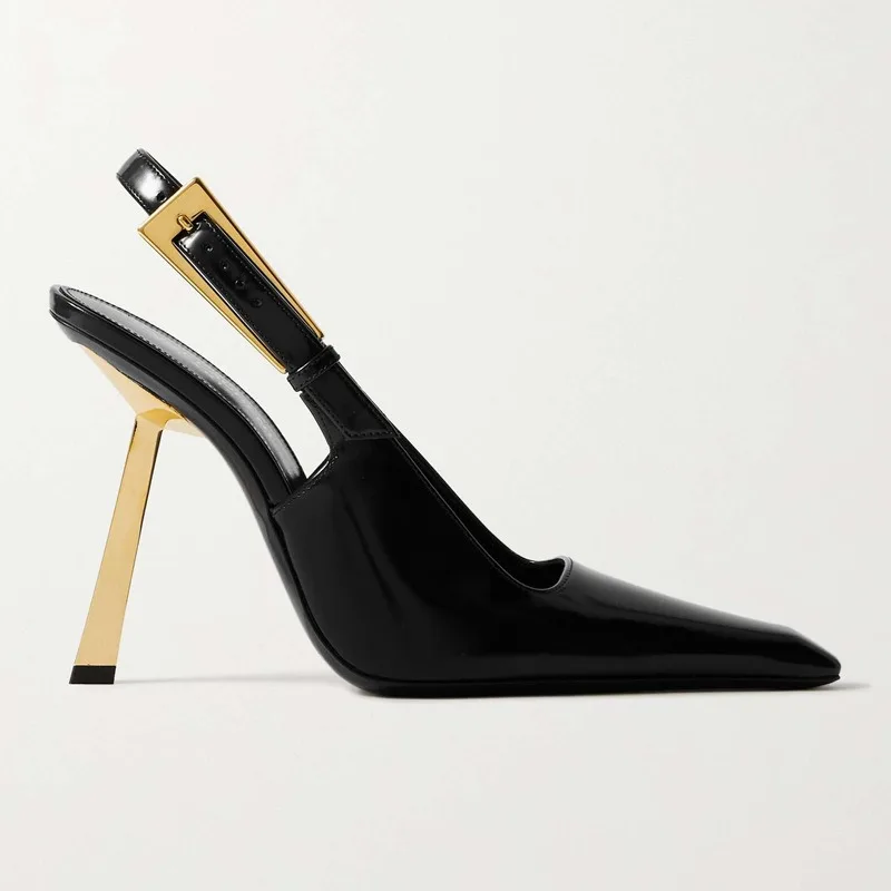 뾰족한 스틸레토 힐 여성 펌프스 에나멜 가죽 2025  - Women'S Shoes Clogs 리뷰 및 가격