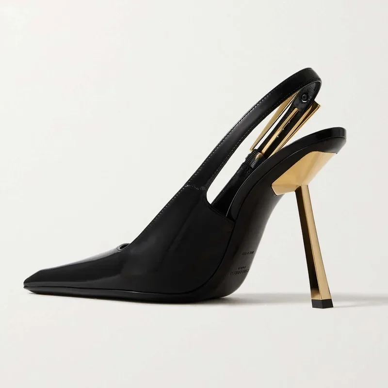 뾰족한 스틸레토 힐 여성 펌프스 에나멜 가죽 2025  - Women'S Shoes Clogs 리뷰 및 가격