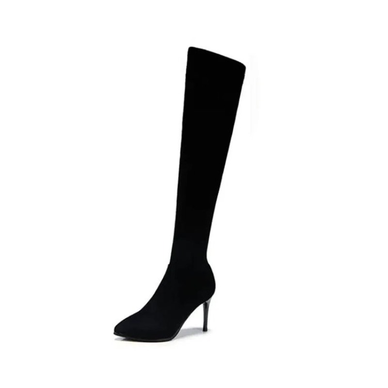 섹시한 여성용 무릎 위까지 올라오는 부츠, 뾰족한 앞코 - Sock Boot Women 리뷰 및 가격