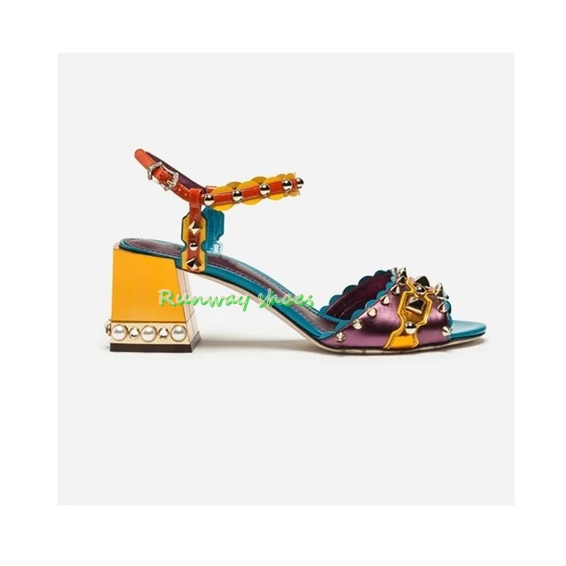 라인스톤 진주 힐 T스트랩 여성 샌들 라운드 토 오픈토 - Women'S Shoes Clogs 리뷰 및 가격